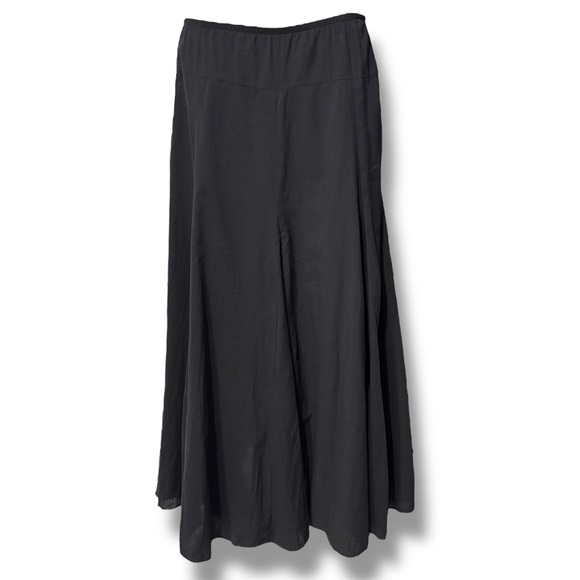 Karen Kane Dresses & Skirts - KAREN KANE Black Cotton Full Maxi Skirt